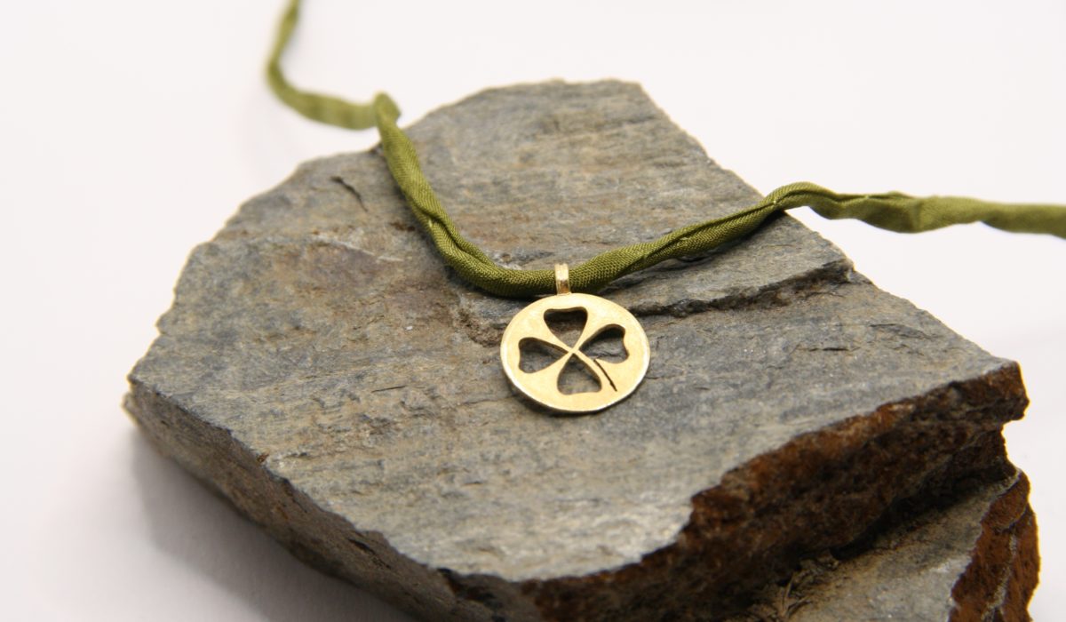 Amulett Glücksklee